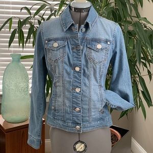Guess Distressed Denim Jean Jacket